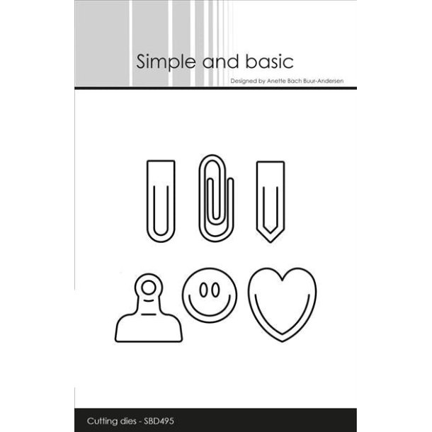 Die Paper Clips SBD495 Simple and basic