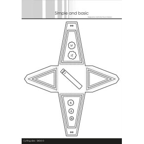 Die Triangle giftbox SBD513 Simple and basic D22
