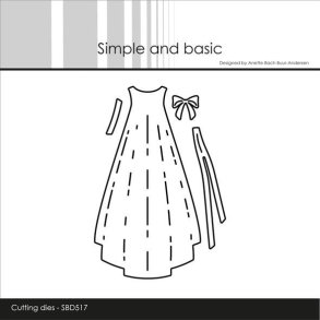 Die Christening gown SBD517 Simple and basic 