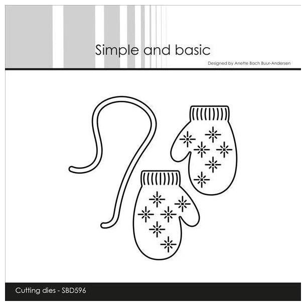 Die Mittens SBD596 Simple and Basic 