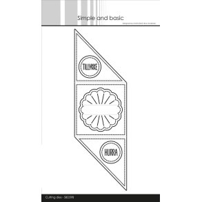 Die Pinwheel envelope SBD598 Simple and basic