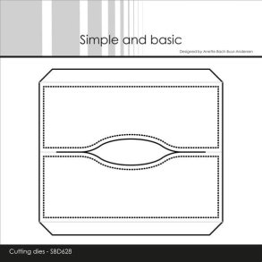 Die Giftcard Insert SBD628 Simple and basic