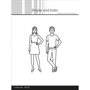 Die Boy & Girl SBD632 Simple and Basic 