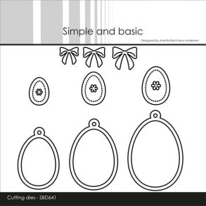 Die Easter eggs SBD641 Simple and basic