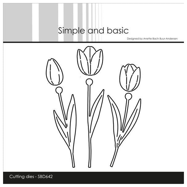 Die Tulips SBD642 Simple and basic 