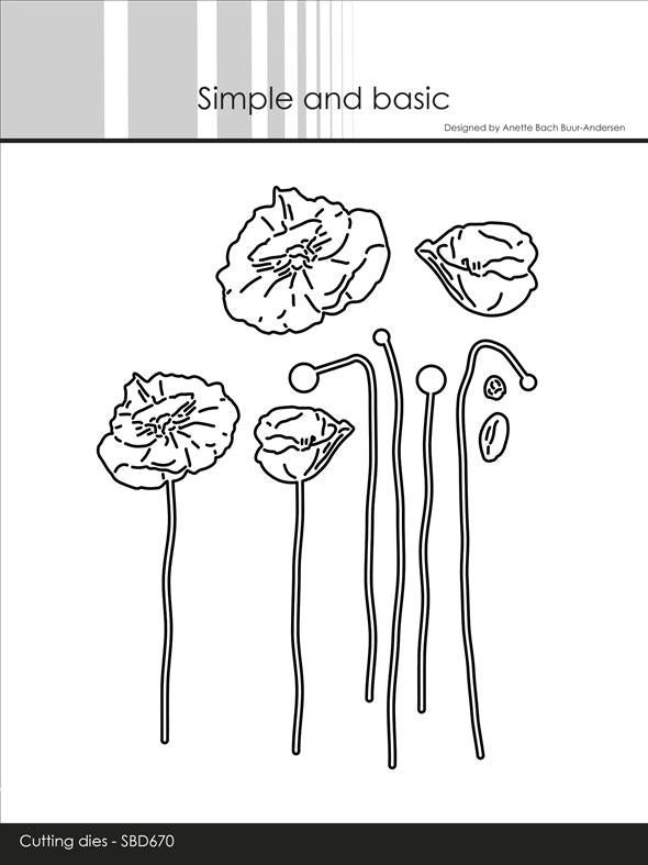 Die Poppies SBD670 Simple and Basic - Simple and Basic - Lunahobby