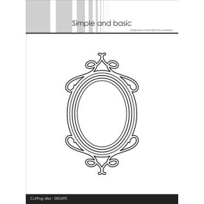 Die Ornamental frame SBD690 Simple and basic 