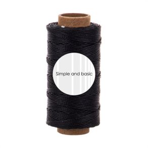 Polvester Thread Black SBA701 0,5mmx50m 