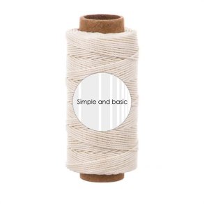Polyester Thread Ivory SBA703 0,5mmx50m 