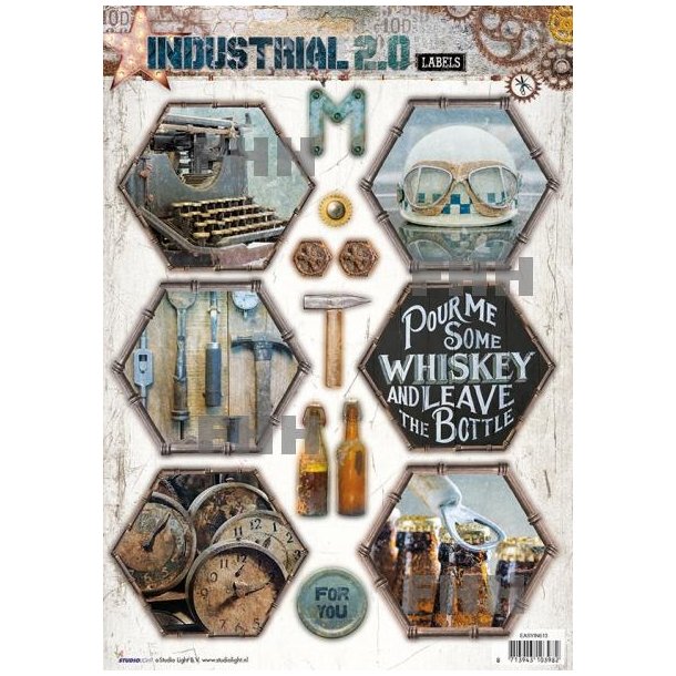 3D ark Udstanset Industrial 2,0