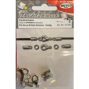 Karabins�t 2 s�t �: 2mm s�lvfarvet