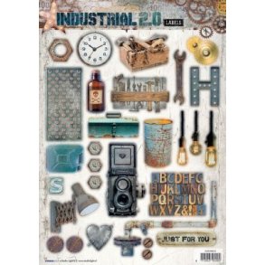 Udstanset ark Industrial 2,0