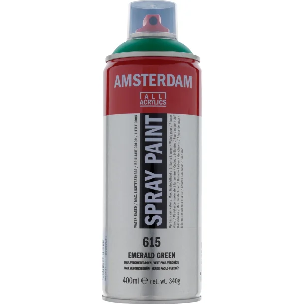 AMSTERDAM Spray paint 400 ml Emerald Green 615