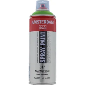 AMSTERDAM Spray paint 400 ml Yellowish Green 617