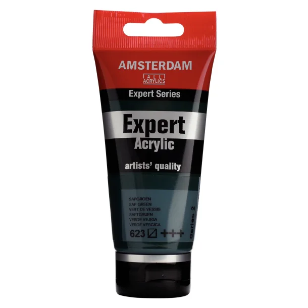 AMSTERDAM Expert Series acrylic tube 75 ml Sap Green 623