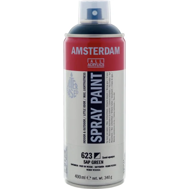 AMSTERDAM spray paint 400 ml Sap Green 623