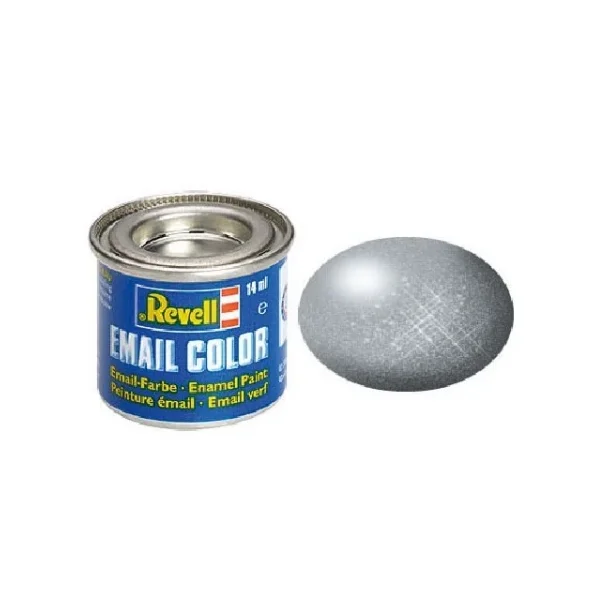 REVELL Enamel 14 ml. steel metallic nr. 91