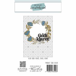 Dies Made With Love - Squares Background