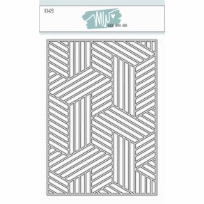 Die Woven Background Made with love