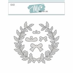 Die Holly Wreath Made with love