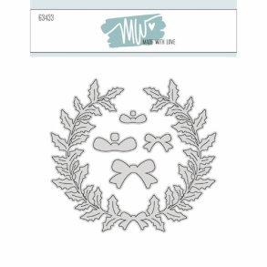 Die Holly Wreath Made with love