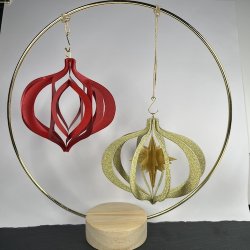 Die  Open Ornament 2 Made with love 