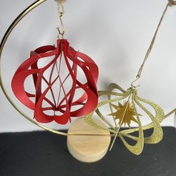 Die  Open Ornament 2 Made with love 