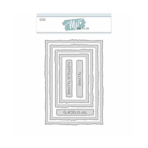 Die Deckle Edge A6 &amp; A7 Made with love