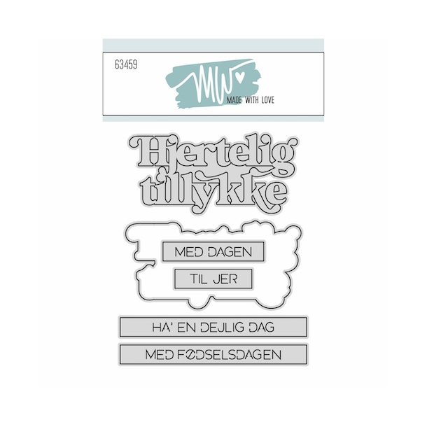 Die Hjertelig tillykke Made with Love FORUDBESTILLING P LAGER D. 27/06