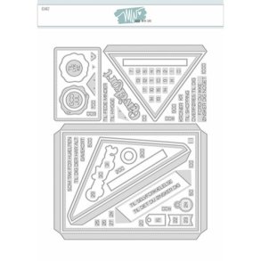 Die Envelope box Made with love 