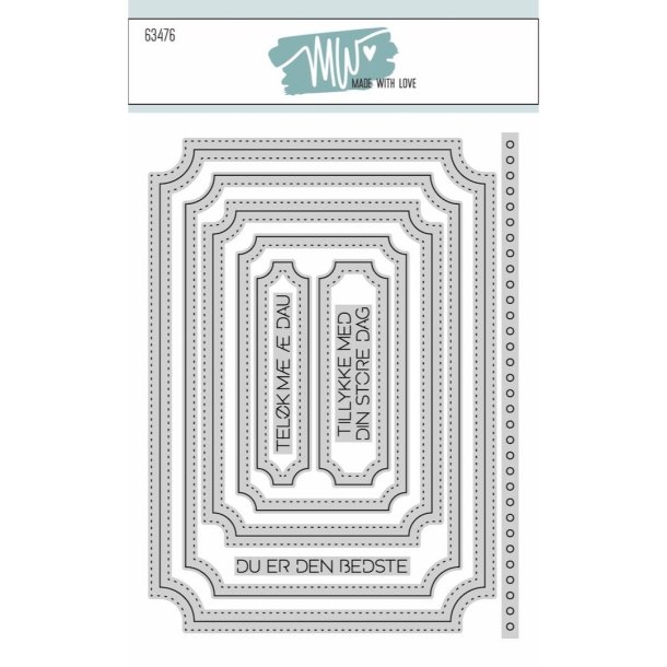 Die Labels 3 Made with love