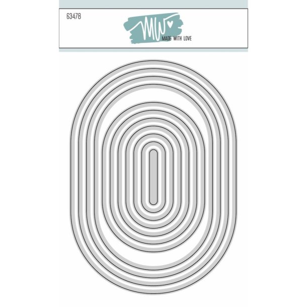 Die Ovals 1 Made with love 