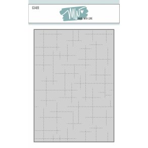 Die Crossed Lines Made with Love 