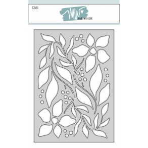 Die Flower Card Made with Love 