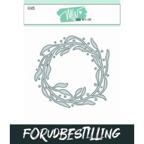 Die Wreath with splats Made with Love FORUDBESTILLING P� LAGER SIDST I MARTS