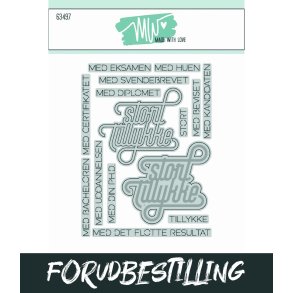 Die Stort tillykke Made with Love FORUDBESTILLING P� LAGER SIDST I MARTS