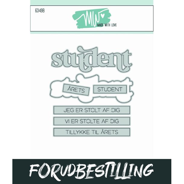 Die Student Made with Love FORUDBESTILLING P� LAGER SIDST I MARTS