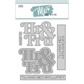 Die Hr & Fru Made with love