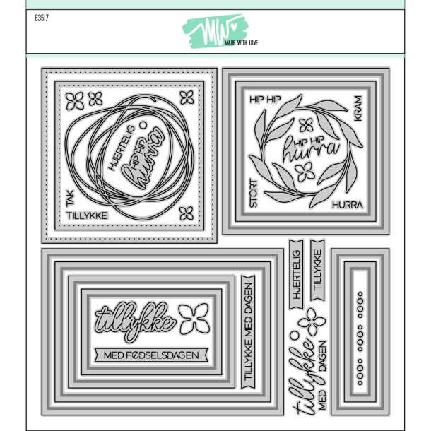 Die Sketches 17 Made with Love