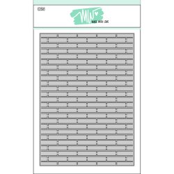 Die Brick Background Made with Love RESTORDRE