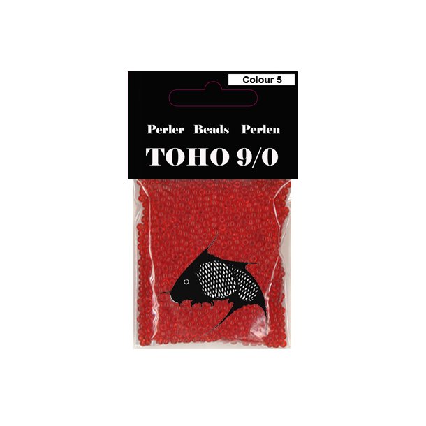 Toho farve 5 perle 9/0 40gr.