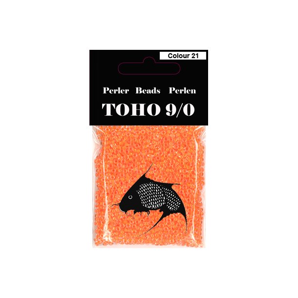 Toho farve 21 perle 9/0 40gr.