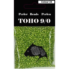 Toho farve 24 perle 9/0 40gr.