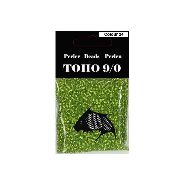 Toho farve 24 perle 9/0 40gr.