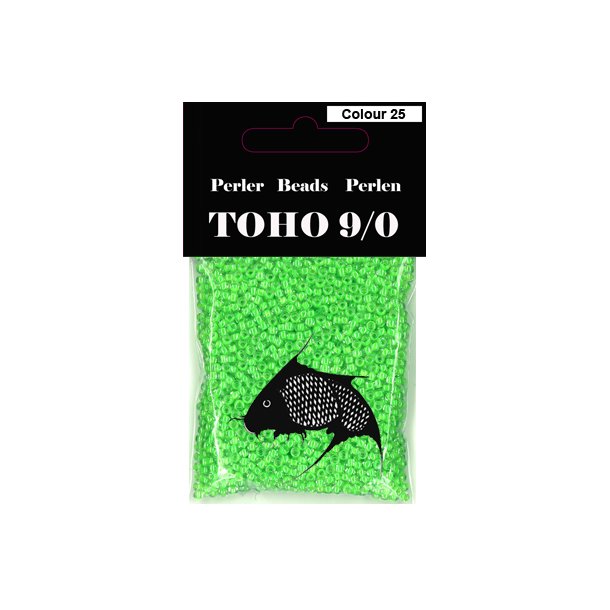 Toho farve 25 perle 9/0 40gr.