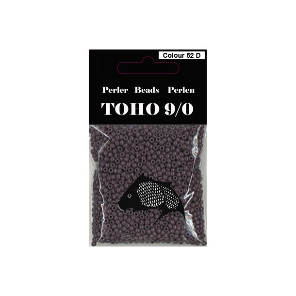 Toho farve 52 D perle 9/0 40gr.