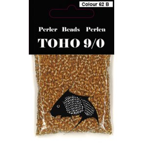 Toho farve 62 B perle 9/0 40gr.