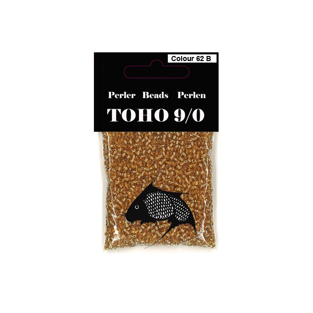 Toho farve 62 B perle 9/0 40gr.