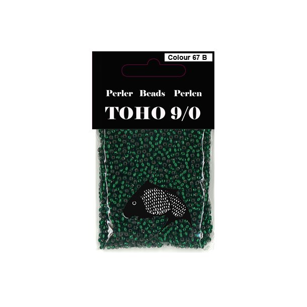 Toho farve 67 B perle 9/0 40gr.