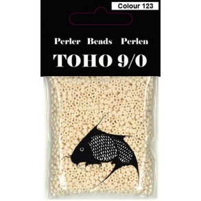 Toho farve 123 perle 9/0 40gr.